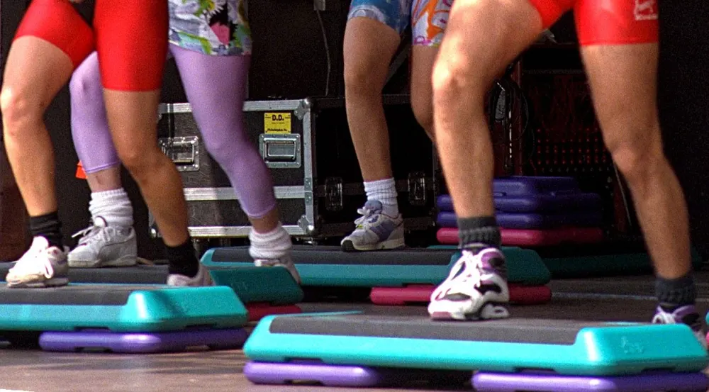 Clase de step en grupo